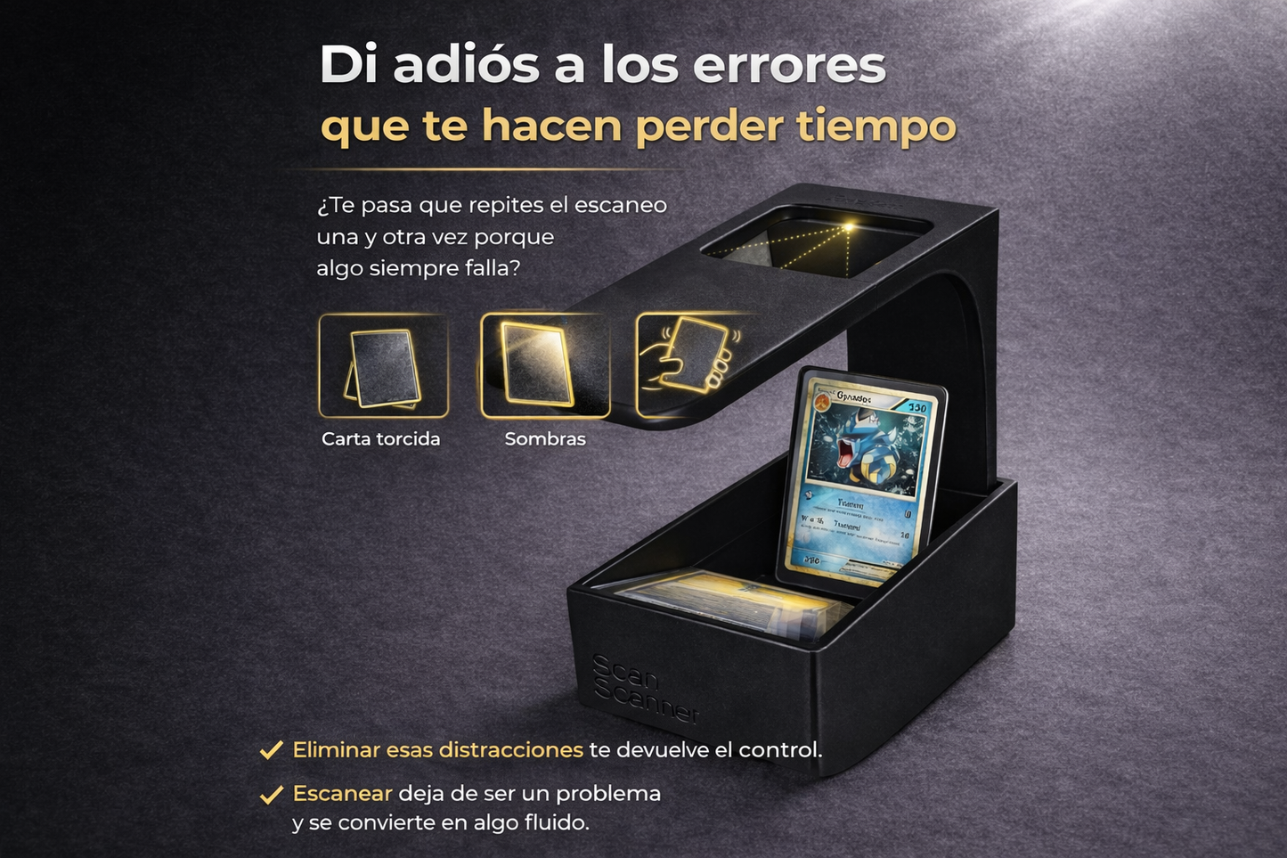 CardScope® – Soporte Escáner de Cartas TCG para Móvil